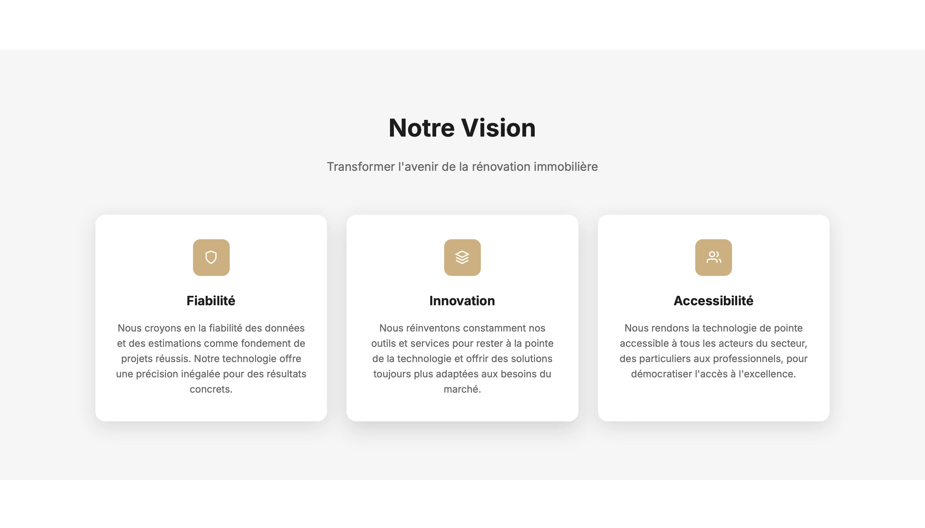 Renomate - Section services