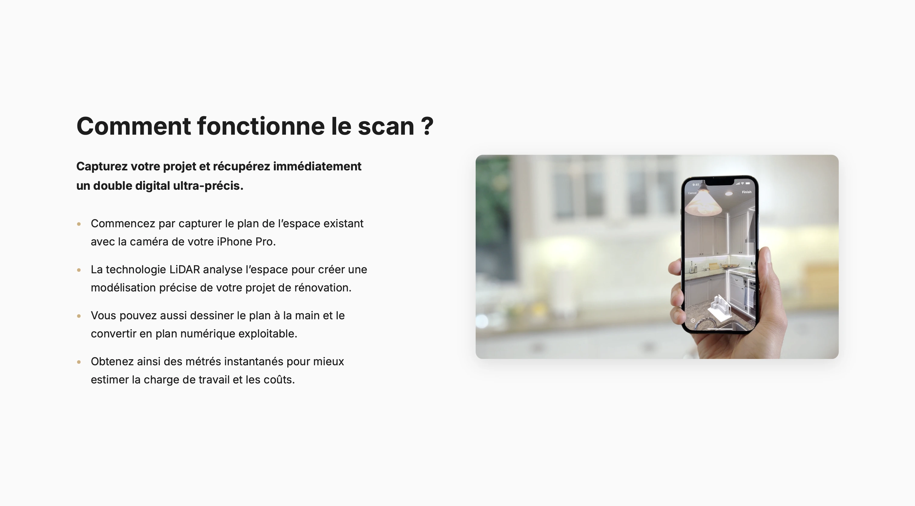 Renomate - Interface utilisateur